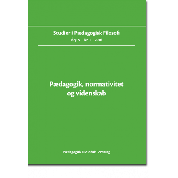Pdagogik, normativitet og videnskab