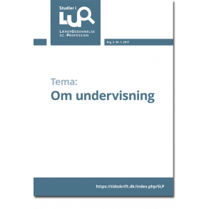 Nr. 1, 2017: Om undervisning