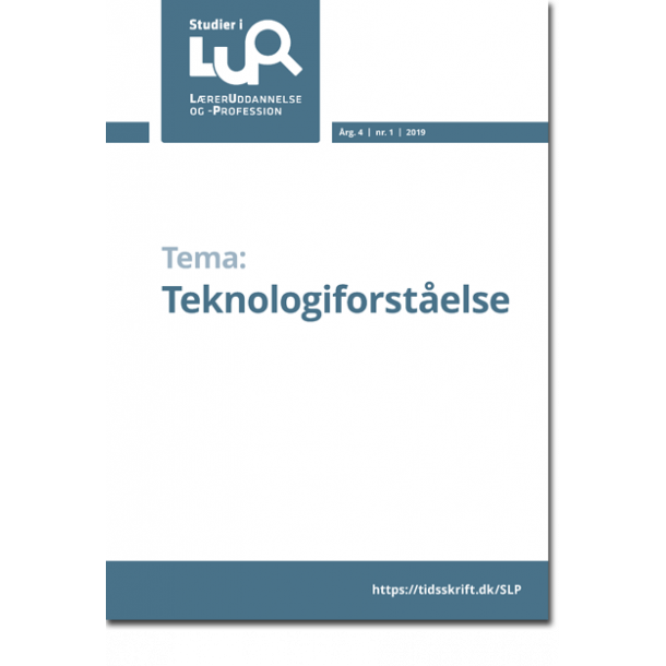 Nr. 1, 2019: Teknologiforst�else