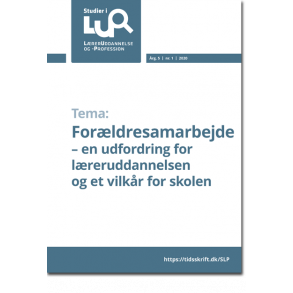 Nr. 1, 2020: For�ldresamarbejde