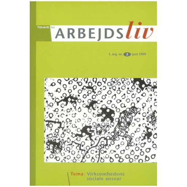 1999 - Nr. 2 - Virksomhedernes sociale ansvar