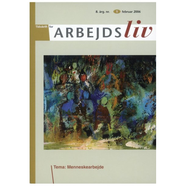2006 - Nr. 1 - Menneskearbejde