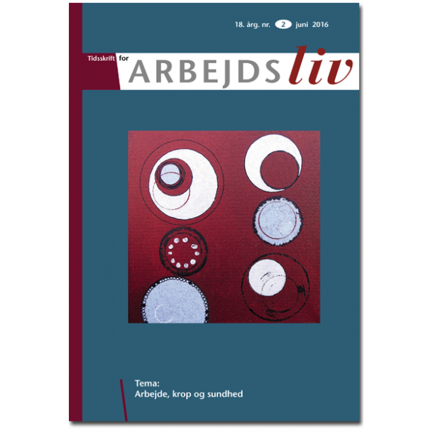 2016 &#150; Nr. 2 &#150; Arbejde, krop og sundhed